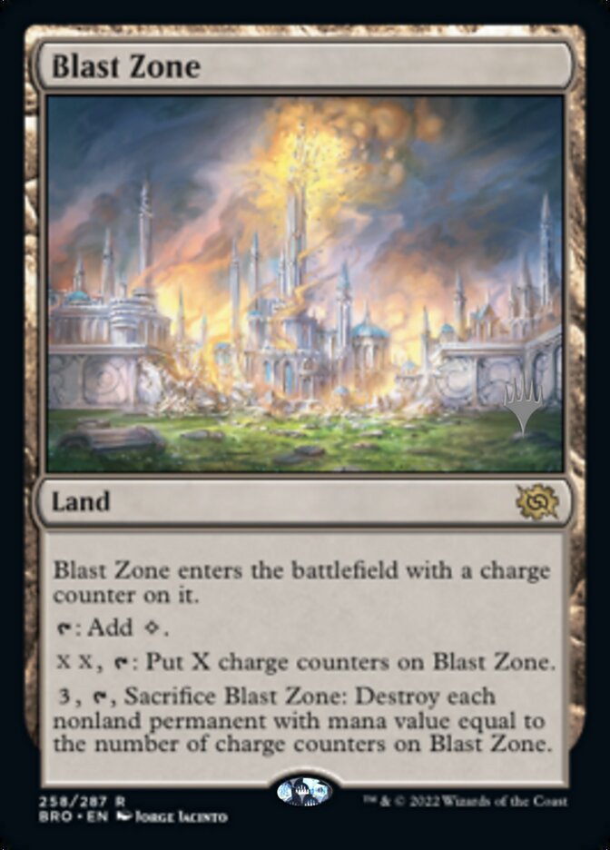 Blast Zone (Promo Pack) [The Brothers' War Promos] | Enigma On Main