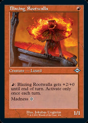 Blazing Rootwalla (Retro Foil Etched) [Modern Horizons 2] | Enigma On Main