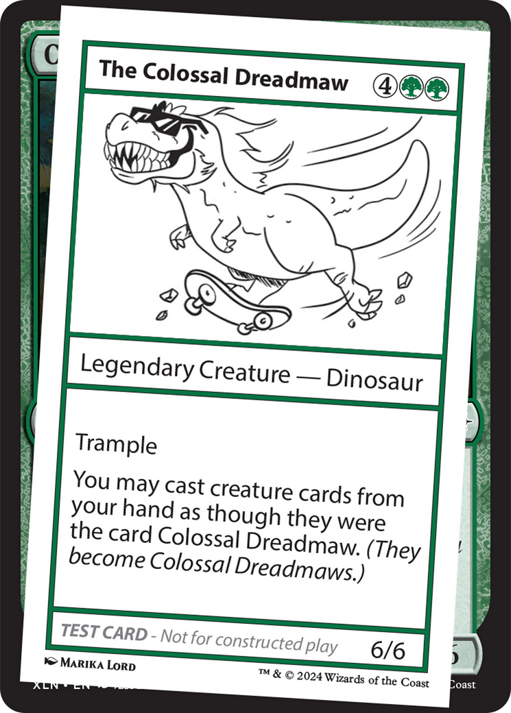 The Colossal Dreadmaw [Mystery Booster 2 Playtest Cards] | Enigma On Main