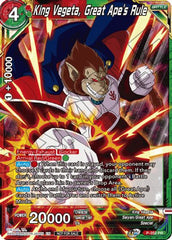 King Vegeta, Great Ape's Rule (P-352) [Tournament Promotion Cards] | Enigma On Main