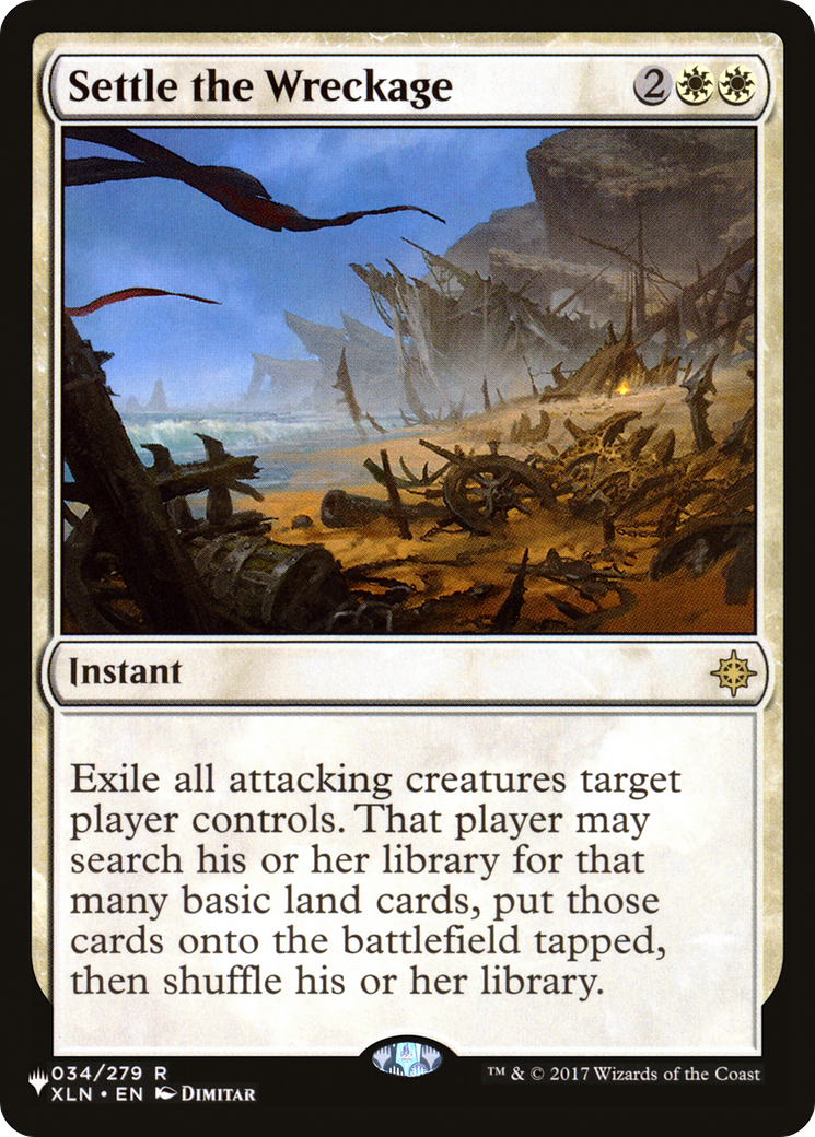 Settle the Wreckage [The List Reprints] | Enigma On Main