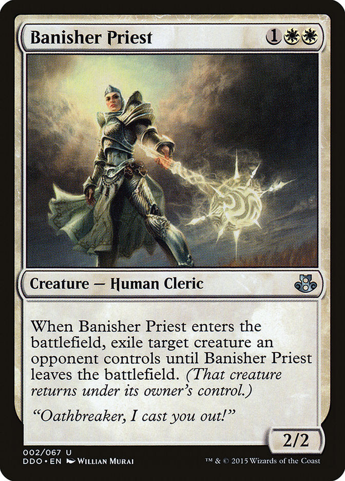 Banisher Priest [Duel Decks: Elspeth vs. Kiora] | Enigma On Main