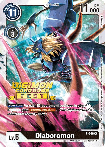 Diaboromon [P-016] (Digimon Card Game Fest 2022) [Promotional Cards] | Enigma On Main