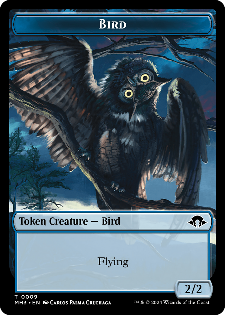 Servo // Bird Double-Sided Token [Modern Horizons 3 Tokens] | Enigma On Main