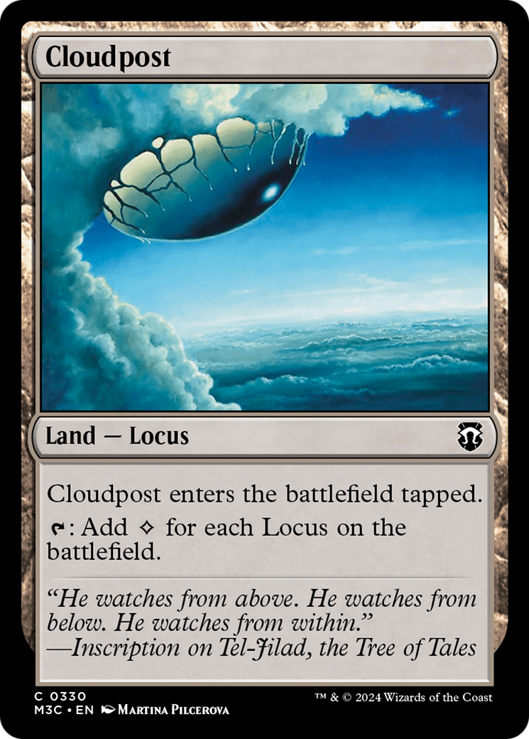 Cloudpost (Ripple Foil) [Modern Horizons 3 Commander] | Enigma On Main