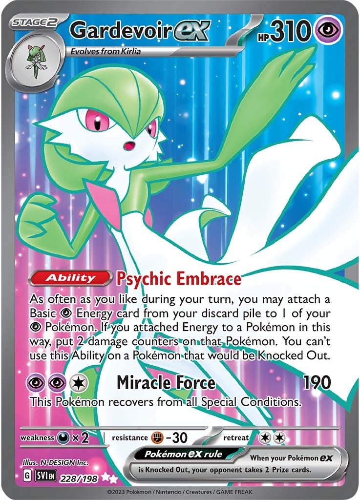 Gardevoir ex (228/198) [Scarlet & Violet: Base Set] | Enigma On Main