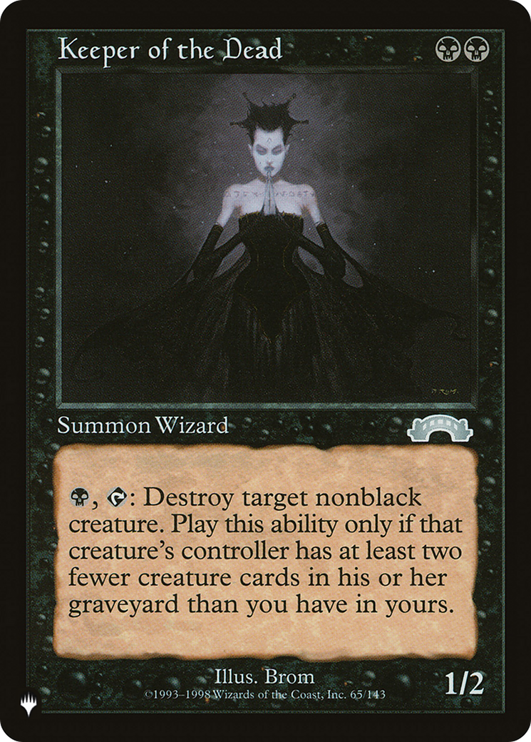 Keeper of the Dead [The List] | Enigma On Main