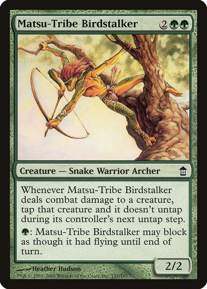 Matsu-Tribe Birdstalker [Saviors of Kamigawa] | Enigma On Main