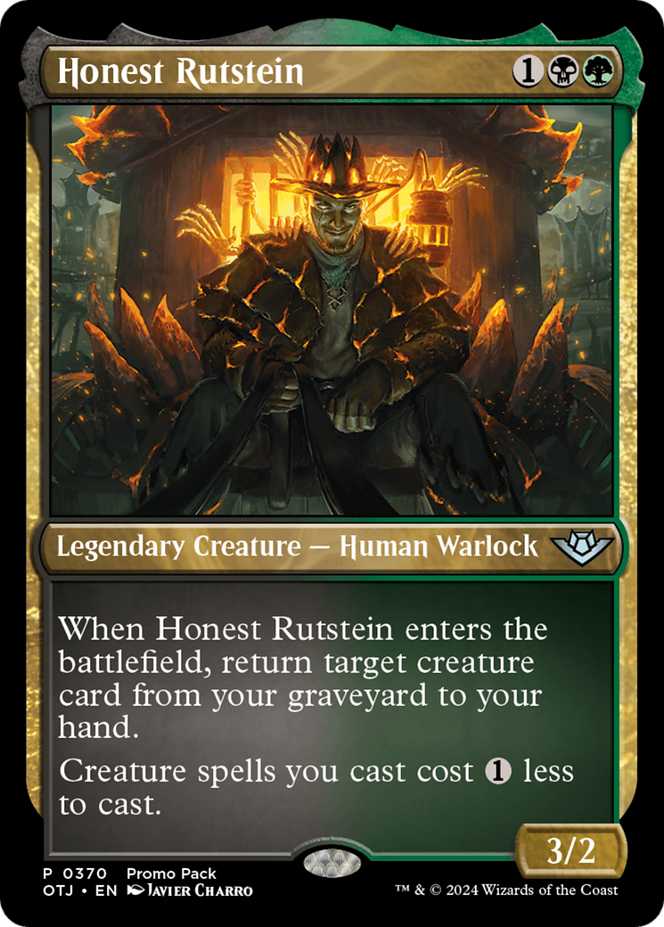 Honest Rutstein (Promo Pack) [Outlaws of Thunder Junction Promos] | Enigma On Main