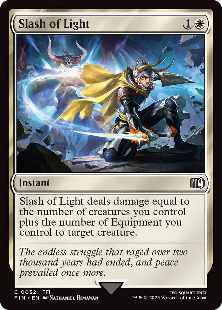 Slash of Light [FINAL FANTASY] | Enigma On Main