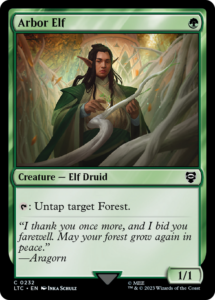 Arbor Elf [The Lord of the Rings: Tales of Middle-Earth Commander] | Enigma On Main