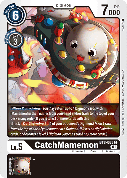 CatchMamemon [BT8-065] [New Awakening] | Enigma On Main