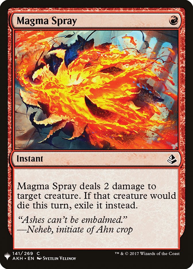 Magma Spray [Mystery Booster] | Enigma On Main