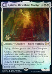 Katilda, Dawnhart Martyr // Katilda's Rising Dawn [Innistrad: Crimson Vow Prerelease Promos] | Enigma On Main