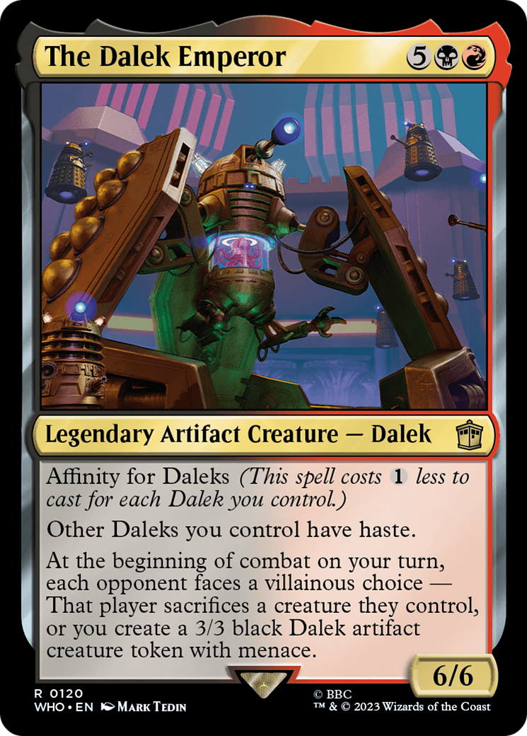 The Dalek Emperor (Extended Art) [Doctor Who] | Enigma On Main