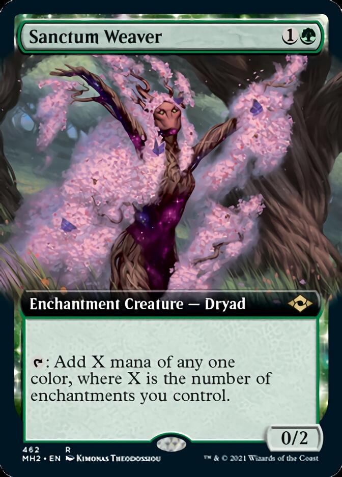 Sanctum Weaver (Extended Art) [Modern Horizons 2] | Enigma On Main