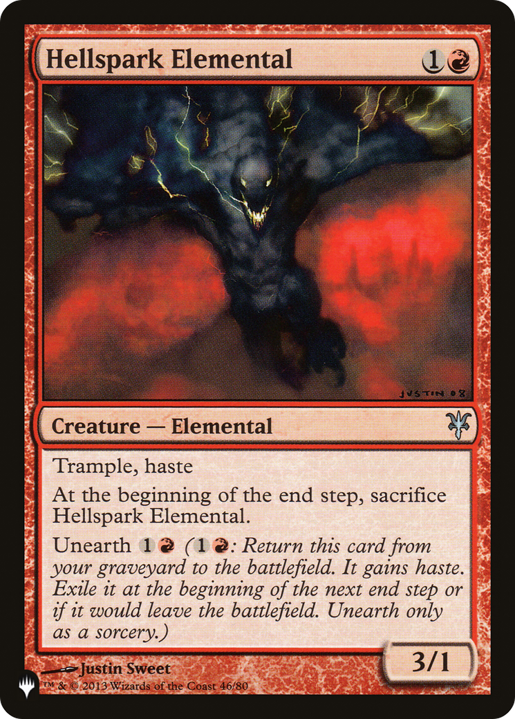 Hellspark Elemental [The List Reprints] | Enigma On Main