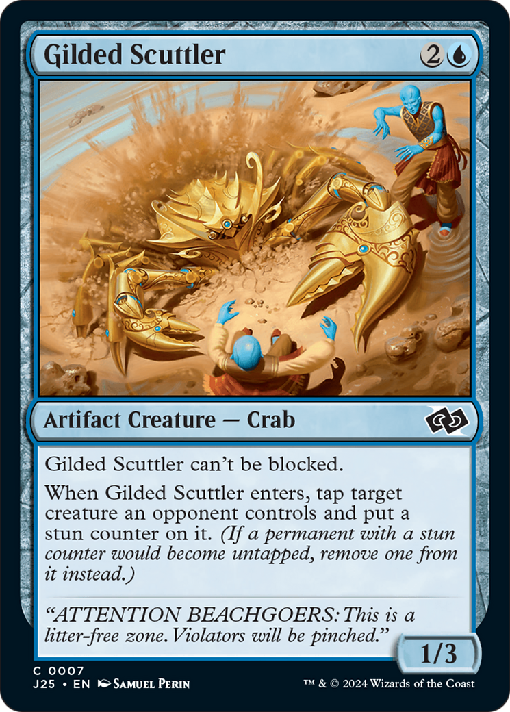 Gilded Scuttler [Foundations Jumpstart] | Enigma On Main