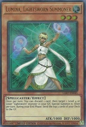 Lumina, Lightsworn Summoner [LART-EN045] Ultra Rare | Enigma On Main