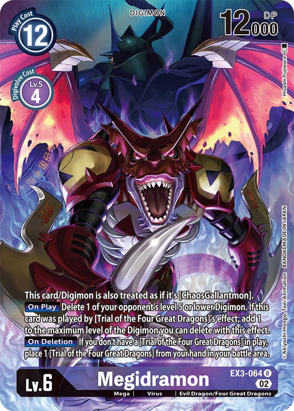 Megidramon [EX3-064] (Alternate Art) [Draconic Roar] | Enigma On Main