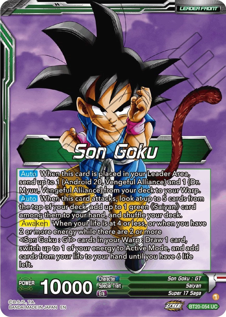 Son Goku // SS4 Son Goku, Betting It All (BT20-054) [Power Absorbed] | Enigma On Main