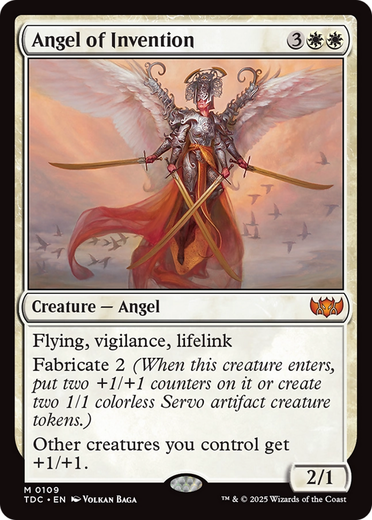 Angel of Invention [Tarkir: Dragonstorm Commander] | Enigma On Main