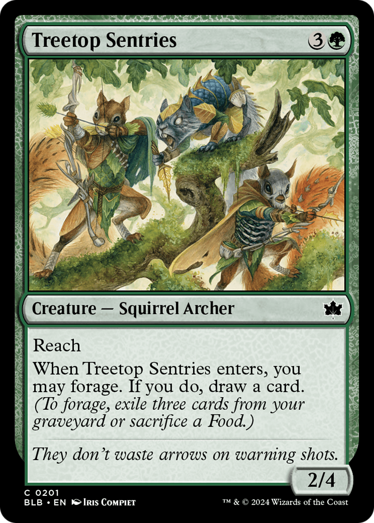 Treetop Sentries [Bloomburrow] | Enigma On Main