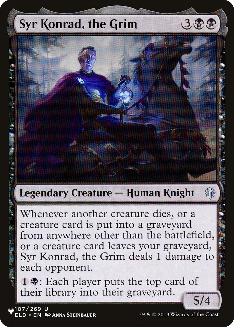 Syr Konrad, the Grim [The List] | Enigma On Main