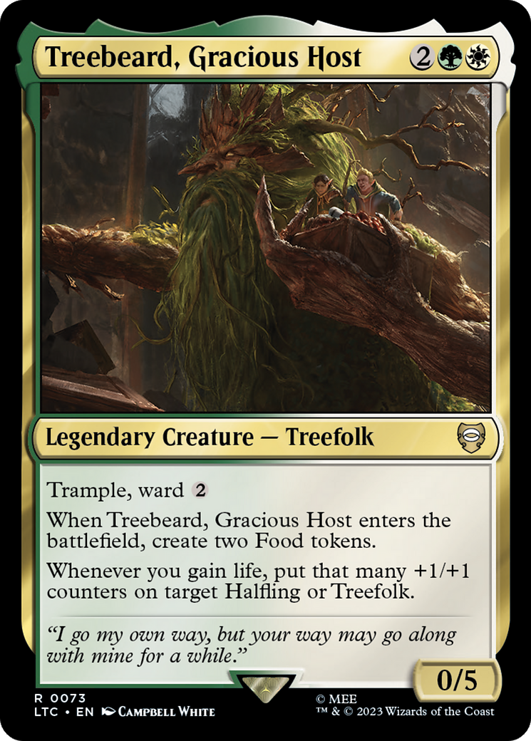 Treebeard, Gracious Host [The Lord of the Rings: Tales of Middle-Earth Commander] | Enigma On Main