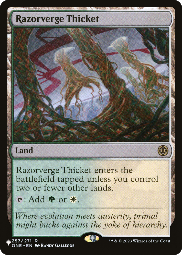 Razorverge Thicket [The List] | Enigma On Main