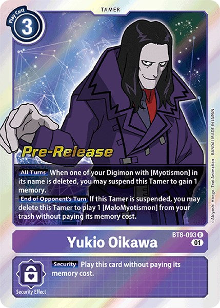 Yukio Oikawa [BT8-093] [New Awakening Pre-Release Cards] | Enigma On Main