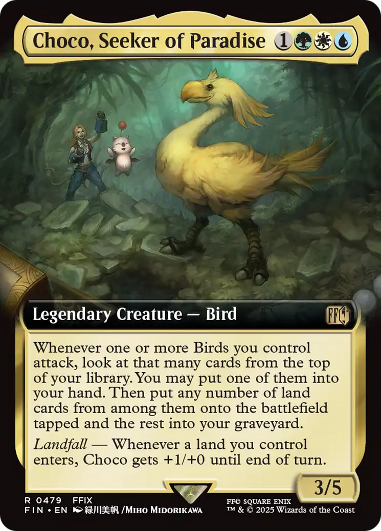 Choco, Seeker of Paradise (Extended Art) [FINAL FANTASY] | Enigma On Main