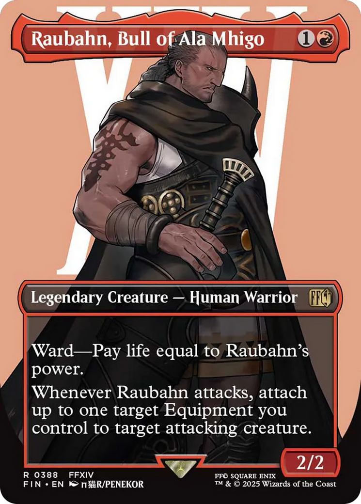 Raubahn, Bull of Ala Mhigo (Borderless) [FINAL FANTASY] | Enigma On Main