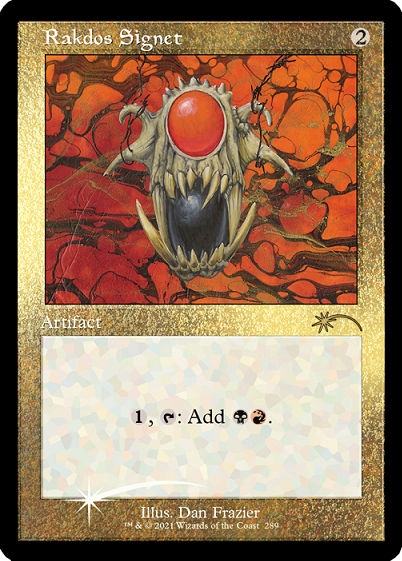 Rakdos Signet (Retro) (Foil Etched) [Secret Lair Drop Series] | Enigma On Main