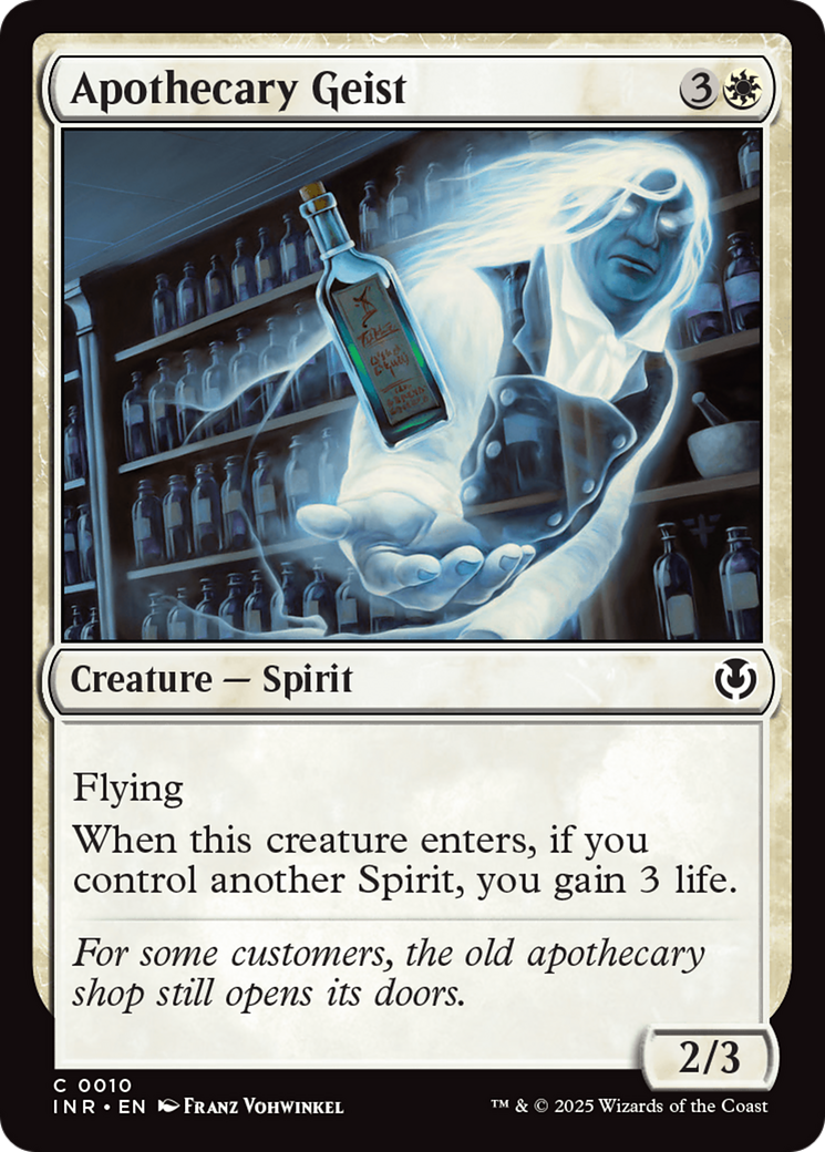 Apothecary Geist [Innistrad Remastered] | Enigma On Main