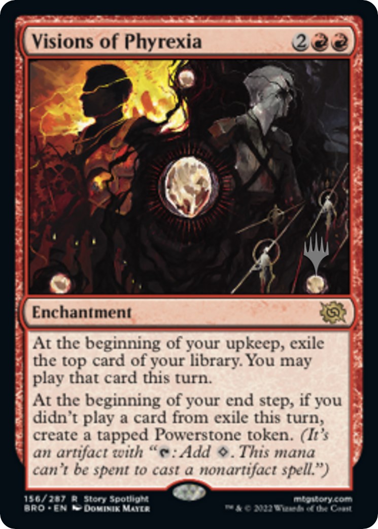 Visions of Phyrexia (Promo Pack) [The Brothers' War Promos] | Enigma On Main