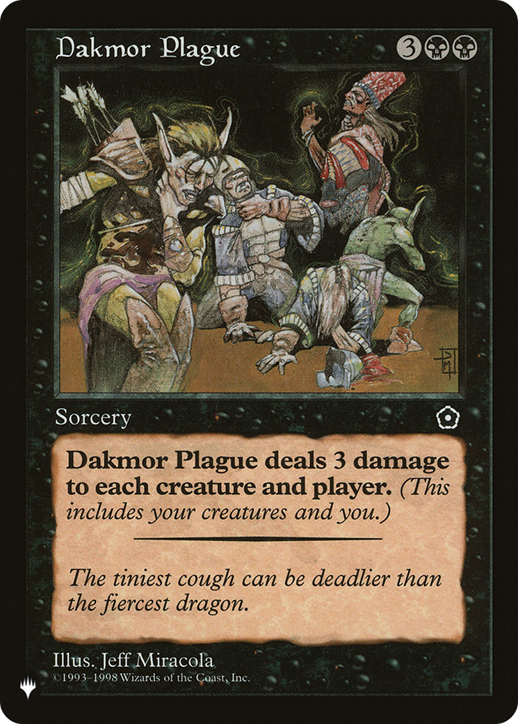 Dakmor Plague [The List] | Enigma On Main