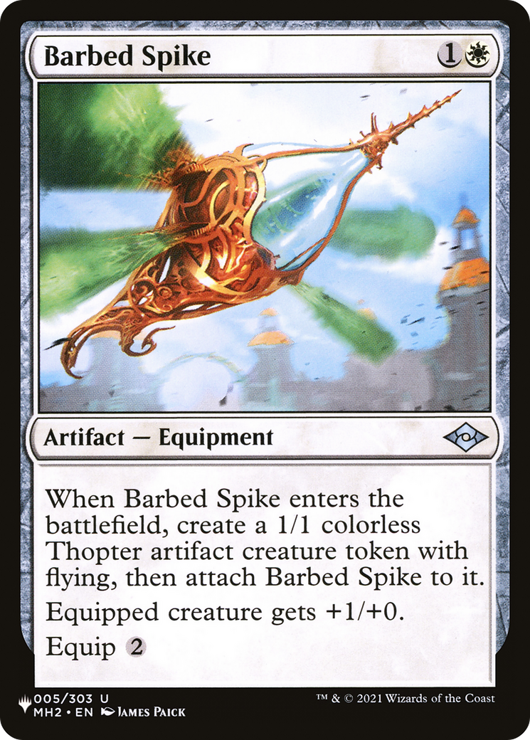 Barbed Spike [The List Reprints] | Enigma On Main