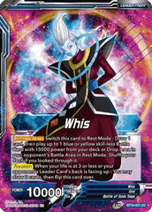 Whis // Whis, Invitation to Battle (BT16-021) [Realm of the Gods] | Enigma On Main