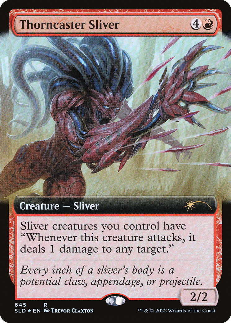 Thorncaster Sliver (Extended Art) [Secret Lair Drop Series] | Enigma On Main