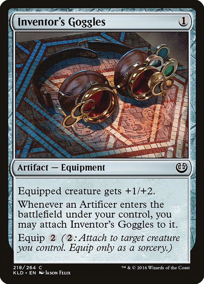 Inventor's Goggles [Kaladesh] | Enigma On Main