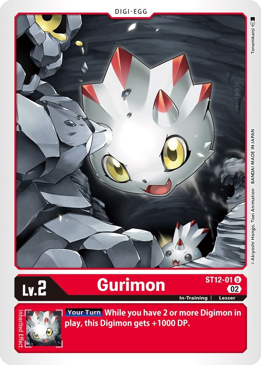 Gurimon [ST12-01] [Starter Deck: Jesmon] | Enigma On Main