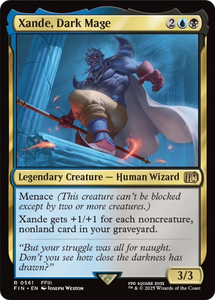 Xande, Dark Mage [FINAL FANTASY] | Enigma On Main