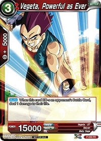 Vegeta, Powerful as Ever (P-030) [Promotion Cards] | Enigma On Main