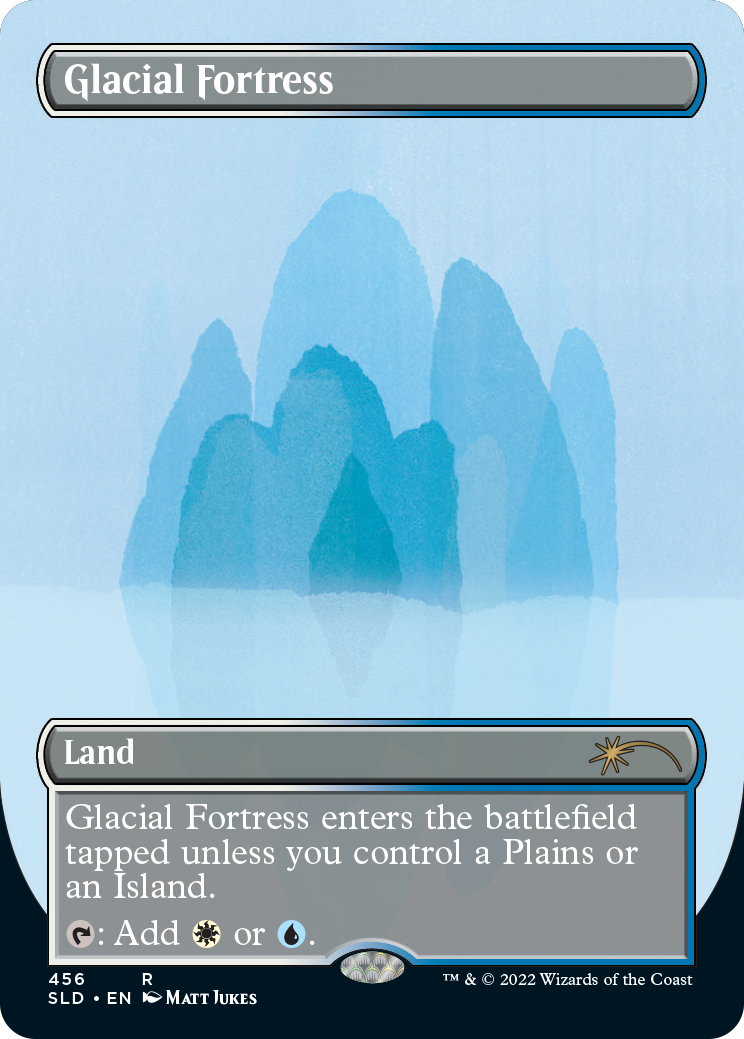 Glacial Fortress (Borderless) [Secret Lair Drop Series] | Enigma On Main