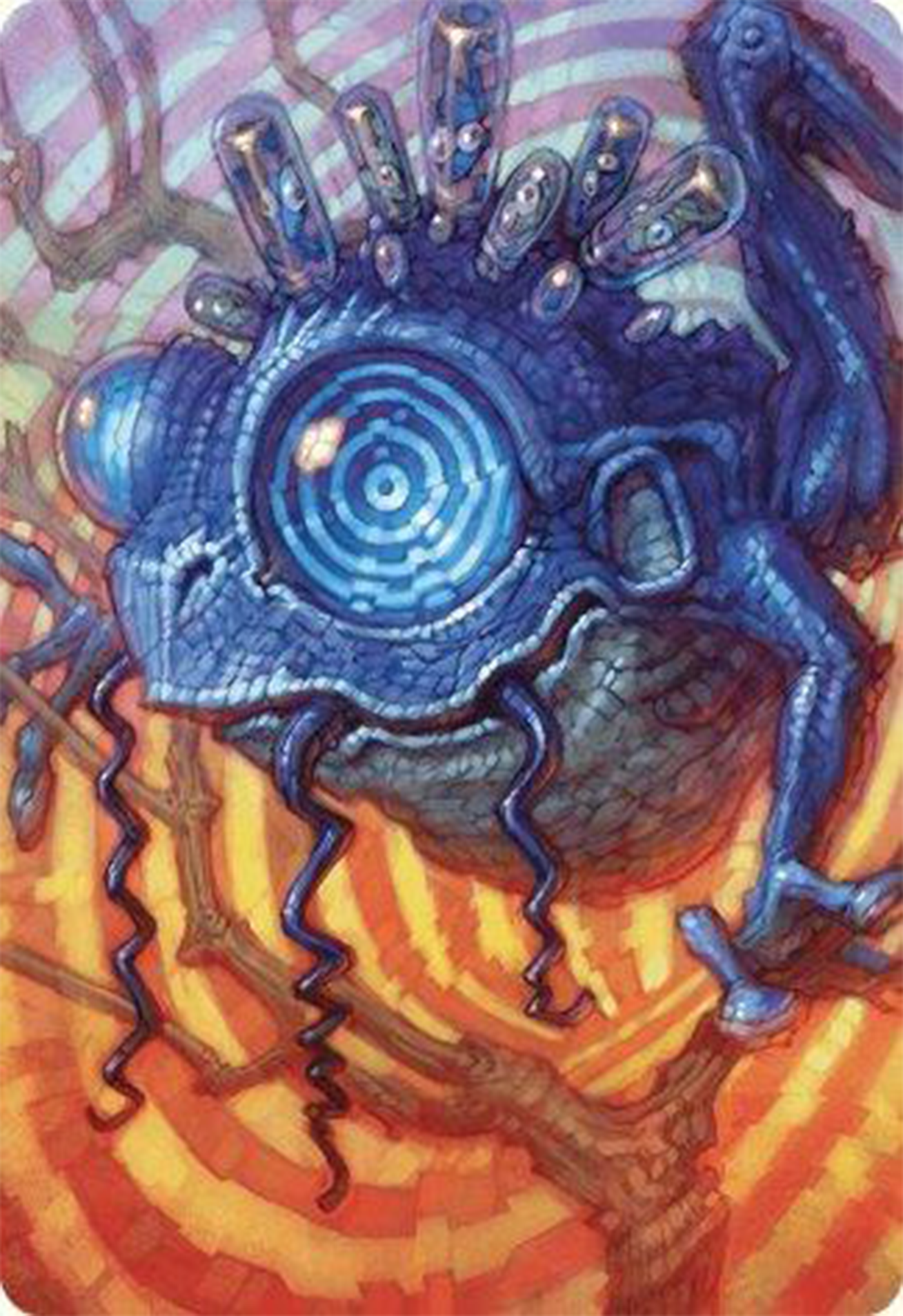 Psychic Frog Art Card [Modern Horizons 3 Art Series] | Enigma On Main