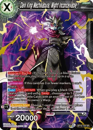 Dark King Mechikabura, Might Inconceivable (BT16-100) [Realm of the Gods] | Enigma On Main