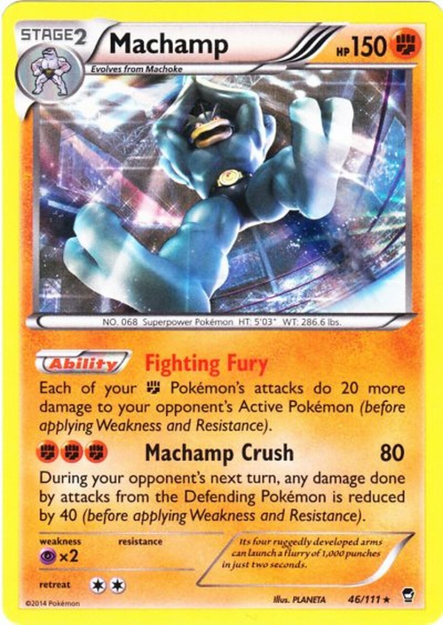 Machamp (46/111) [XY: Furious Fists] | Enigma On Main