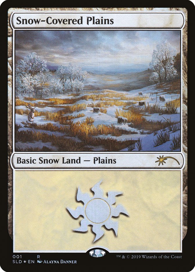 Snow-Covered Plains (001) [Secret Lair Drop Series] | Enigma On Main