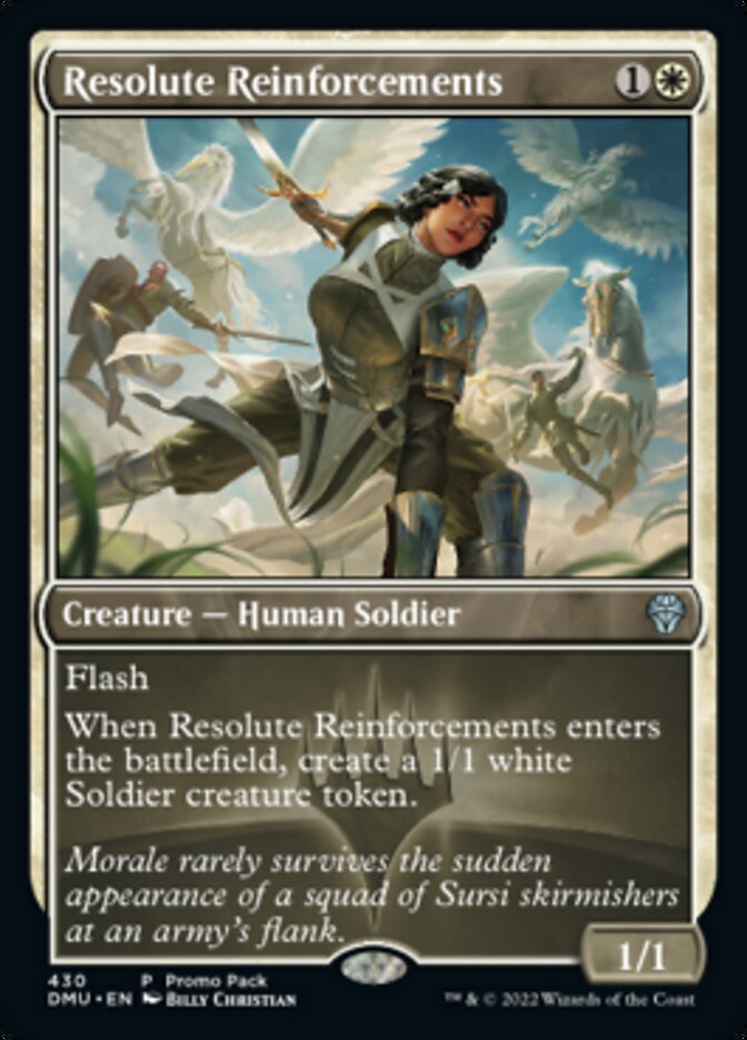 Resolute Reinforcements (Promo Pack) [Dominaria United Promos] | Enigma On Main